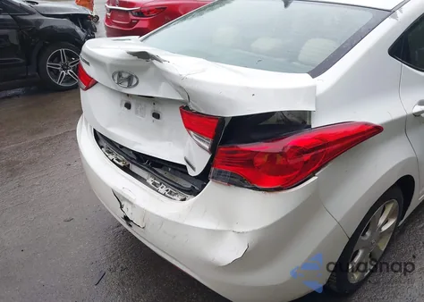 2012 Hyundai Elantra Limited из США, поврежденный, VIN 5NPDH4AE6CH086028